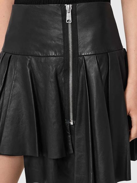AllSaints spódnica skórzana IRINA
