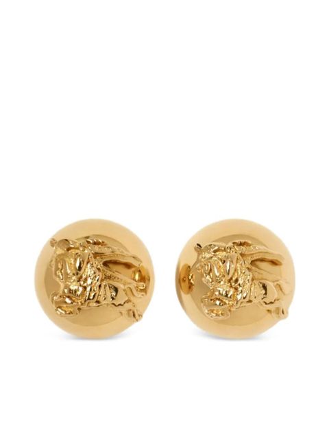 Burberry equestrian-knight sphere stud earrings - Gold - zdjęcie produktu nr 1