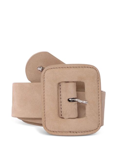 Weekend Max Mara Brio square-buckle belt - Neutrals