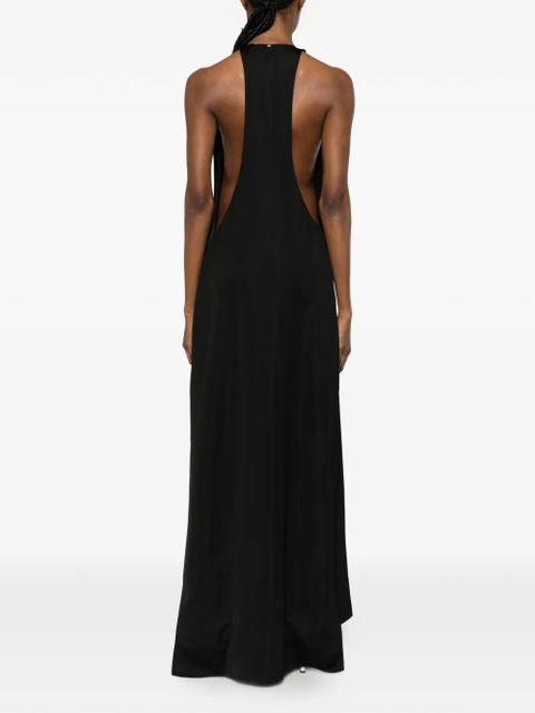 Sportmax Spsdolmen halterneck maxi dress - Black