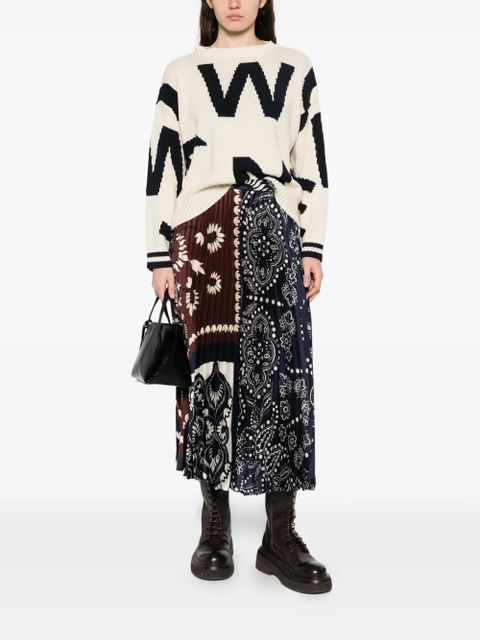 Weekend Max Mara long-sleeve crew-neck sweater - Neutrals - zdjęcie produktu nr 2