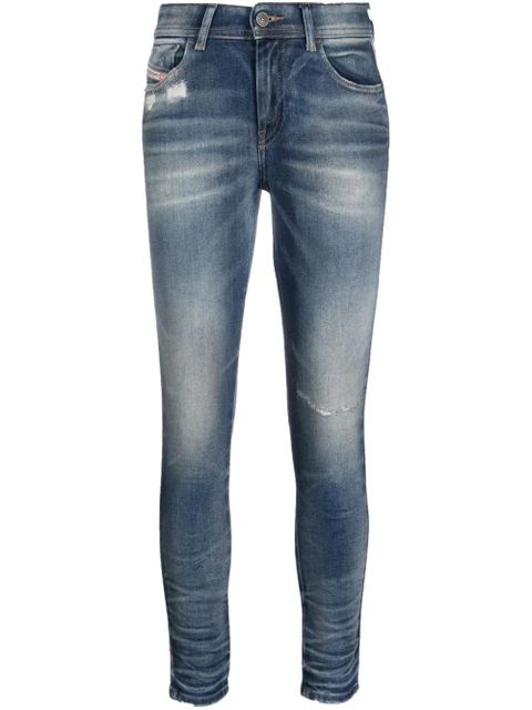 Diesel 2017 Slandy skinny jeans - Blue - zdjęcie produktu nr 1