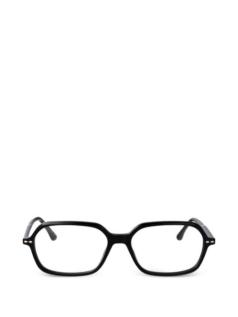 Isabel Marant Eyewear geometric frame glasses - Black - zdjęcie produktu nr 1
