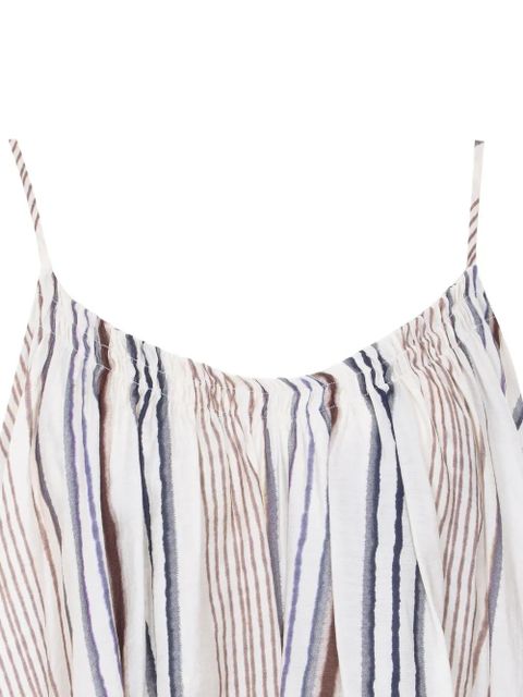 Eleh striped camisole top - White