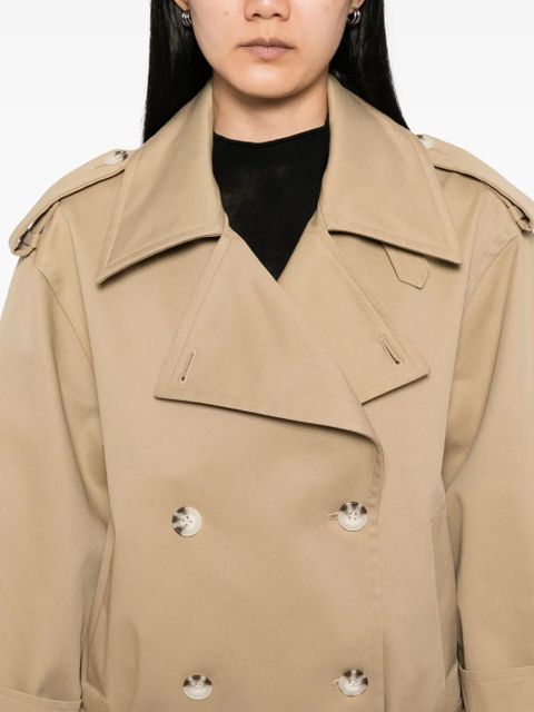 Self-Portrait Trench jacket - Neutrals