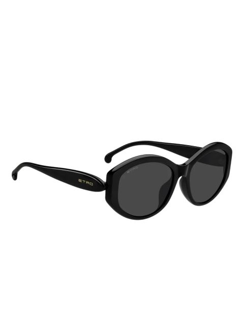 ETRO logo-print sunglasses - Black