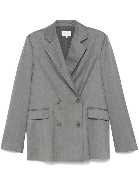 LouLou de Saison tailored twill blazer - Grey - zdjęcie produktu nr 1