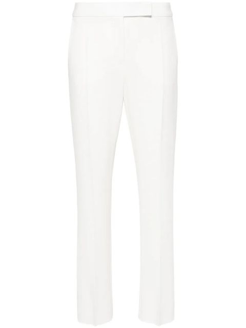 Max Mara pressed-crease straight trousers - White - zdjęcie produktu nr 1