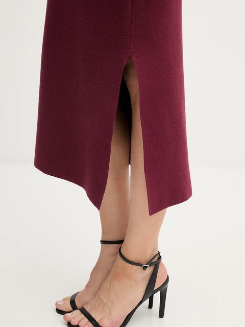 Joseph Ribkoff spódnica kolor bordowy maxi ołówkowa 243967F25