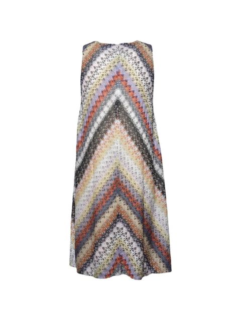 Missoni chevron sleeveless dress - Neutrals - zdjęcie produktu nr 2