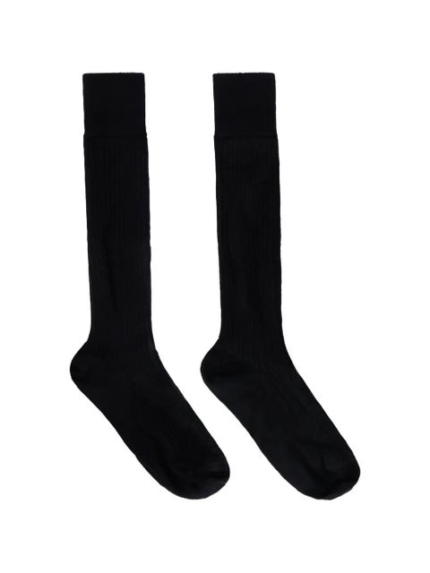 Valentino Garavani ribbed socks - Black - zdjęcie produktu nr 2