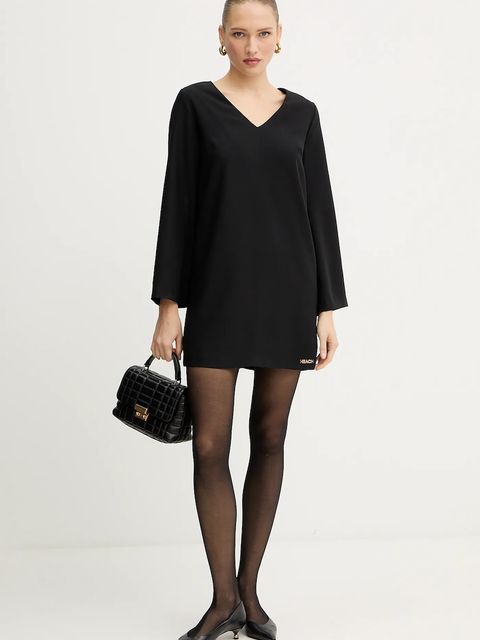 MICHAEL Michael Kors torebka skórzana kolor czarny 30F5G2RS2L