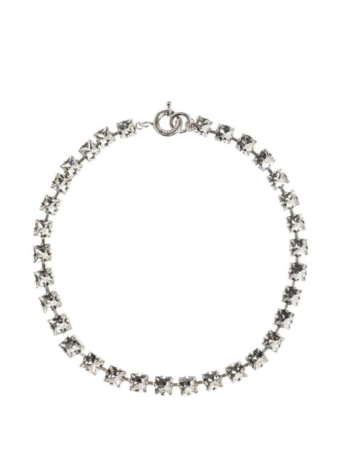ISABEL MARANT crystal-embellished necklace - Silver - zdjęcie produktu nr 1