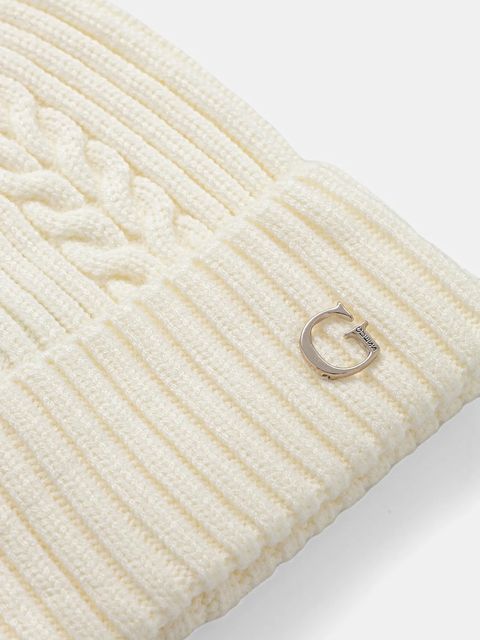 Guess czapka kolor beżowy AW5381 POL01 - zdjęcie produktu nr 2