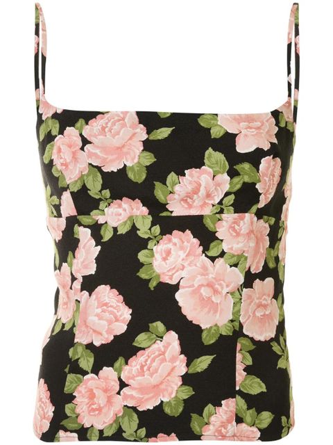 Reformation Grace floral-print cami top - Multicolour - zdjęcie produktu nr 1