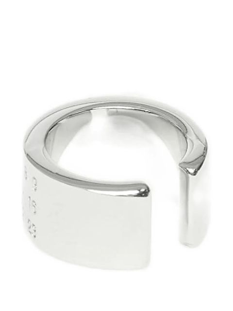 MM6 Maison Margiela Numeric ear cuff - Silver - zdjęcie produktu nr 2