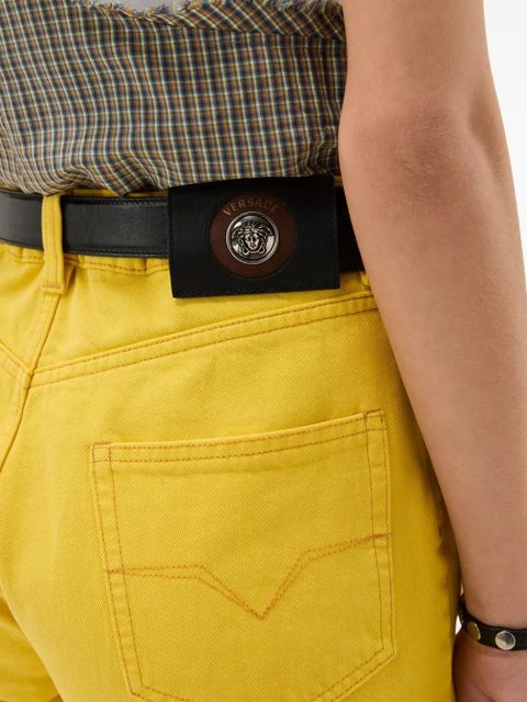 Versace buttoned jeans - Yellow