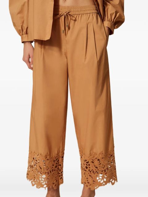 TWINSET elasticated-waistband trousers - Neutrals