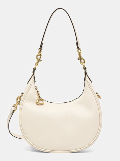 Coach torebka skórzana Jonie 22 kolor beżowy CBG16