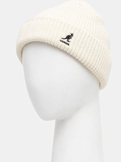 Kangol czapka POMPOM kolor beżowy K3454.NT159 - zdjęcie produktu nr 2