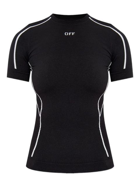 Off-White logo-detail T-shirt - Black - zdjęcie produktu nr 1