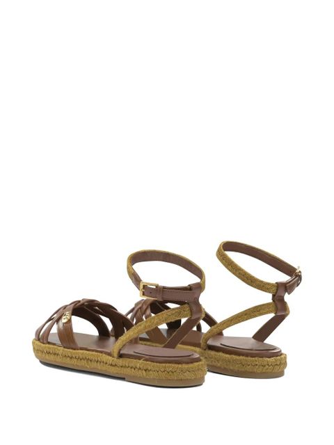 Valentino Garavani Bribri flat sandals - Brown