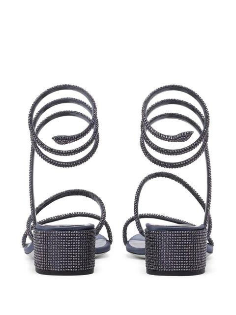 René Caovilla 40mm Cleo sandals - Grey