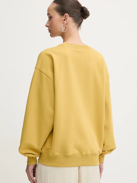 La Mania bluza KIANA damska kolor żółty gładka KIANA
