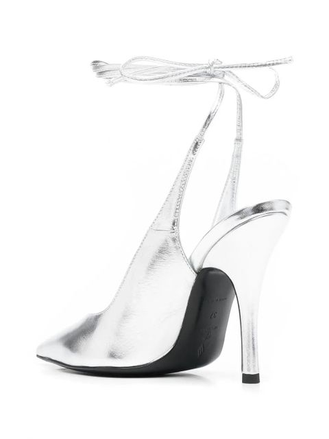 The Attico Venus 120mm pumps - Silver - zdjęcie produktu nr 2
