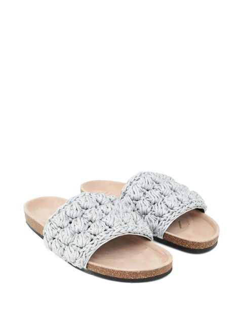 JW Anderson braided flat sandals - Grey - zdjęcie produktu nr 2