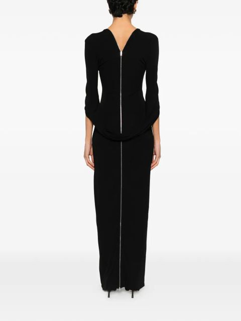 Alexander Wang V-neck maxi dress - Black