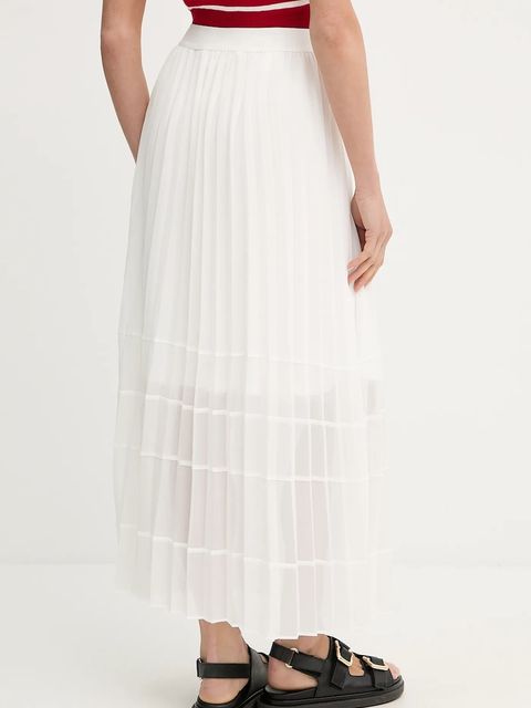 Morgan spódnica JILA kolor biały midi rozkloszowana JILA