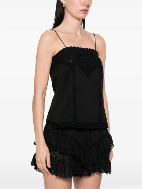 MARANT ÉTOILE Gaelia top - Black