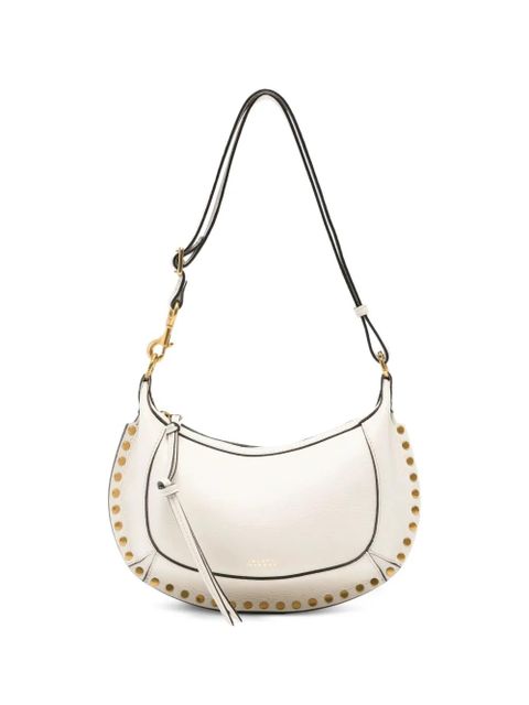ISABEL MARANT Oskan Moon studded leather shoulder bag - Neutrals - zdjęcie produktu nr 1