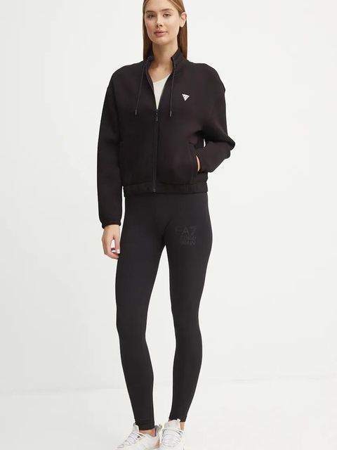 Guess bluza CECILIA damska kolor czarny z aplikacją V4BQ14 K7UW2 - zdjęcie produktu nr 1