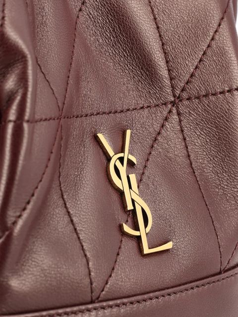 Saint Laurent mini Jamie logo-detail quilted leather shoulder bag - Red