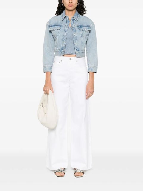 AGOLDE cotton jeans - White