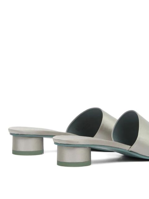 MM6 Maison Margiela logo-detail sandals - Grey