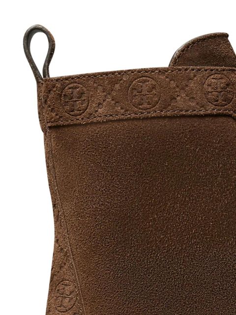 Tory Burch 65mm T-monogram ankle boots - Brown - zdjęcie produktu nr 2