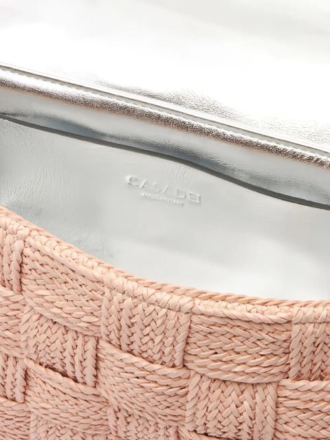 Casadei Hanoi woven chain shoulder bag - Neutrals