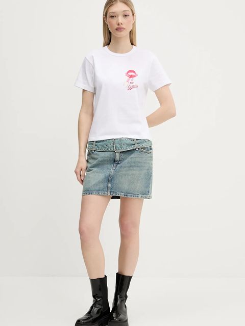 HUGO t-shirt bawełniany Destrel_2 - zdjęcie produktu nr 1