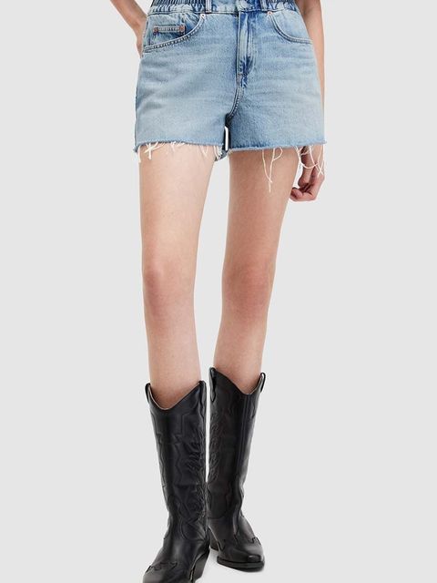 AllSaints szorty jeansowe HAILEY DENIM SHORT - zdjęcie produktu nr 1