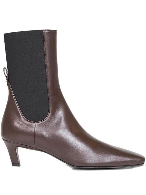 TOTEME 50mm leather Chelsea boots - Brown
