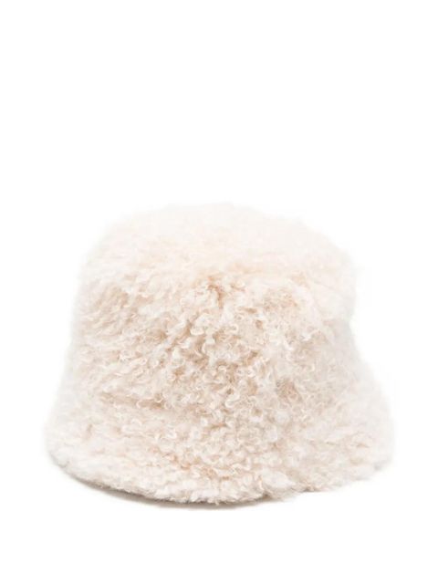 Moncler fleece bucket hat - Neutrals - zdjęcie produktu nr 2