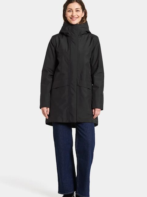 Didriksons kurtka CAJSA kolor czarny zimowa 505938