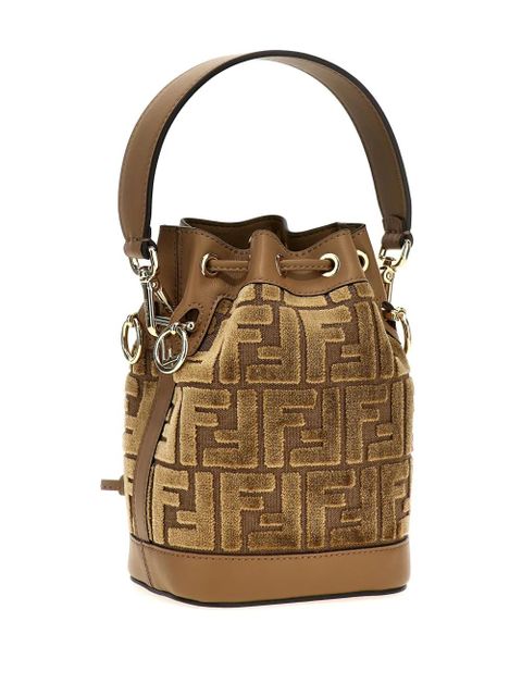 FENDI mini Mon Tresor tote bag - Brown - zdjęcie produktu nr 2