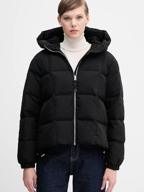 United Colors of Benetton kurtka puchowa kolor czarny zimowa oversize 22T6DN086 - zdjęcie produktu nr 1