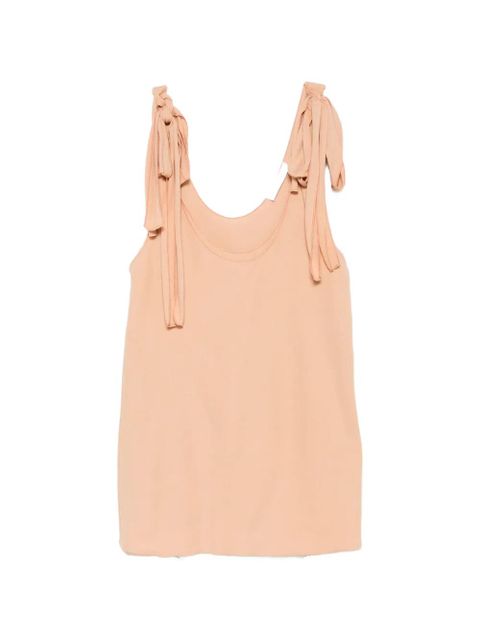 Chloé tie-fastening tank top - Orange - zdjęcie produktu nr 1