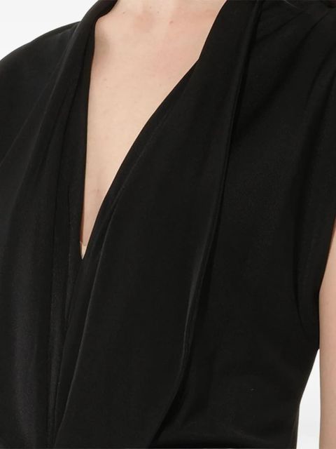 Givenchy draped evening gown - Black