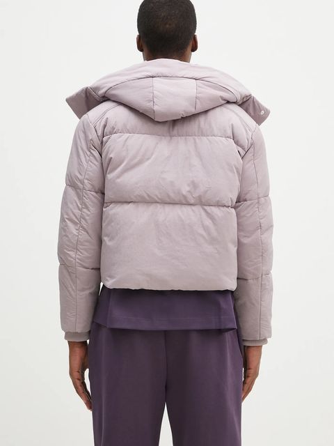 Pangaia kurtka kolor fioletowy zimowa 10002298